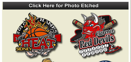 Photo Etched Trading Pins