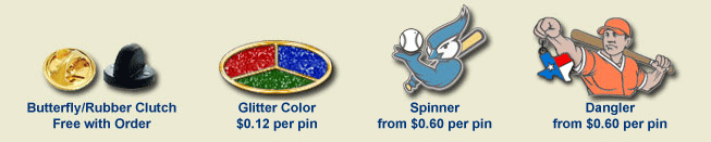 Animated Offset Digital Trading Pins Options